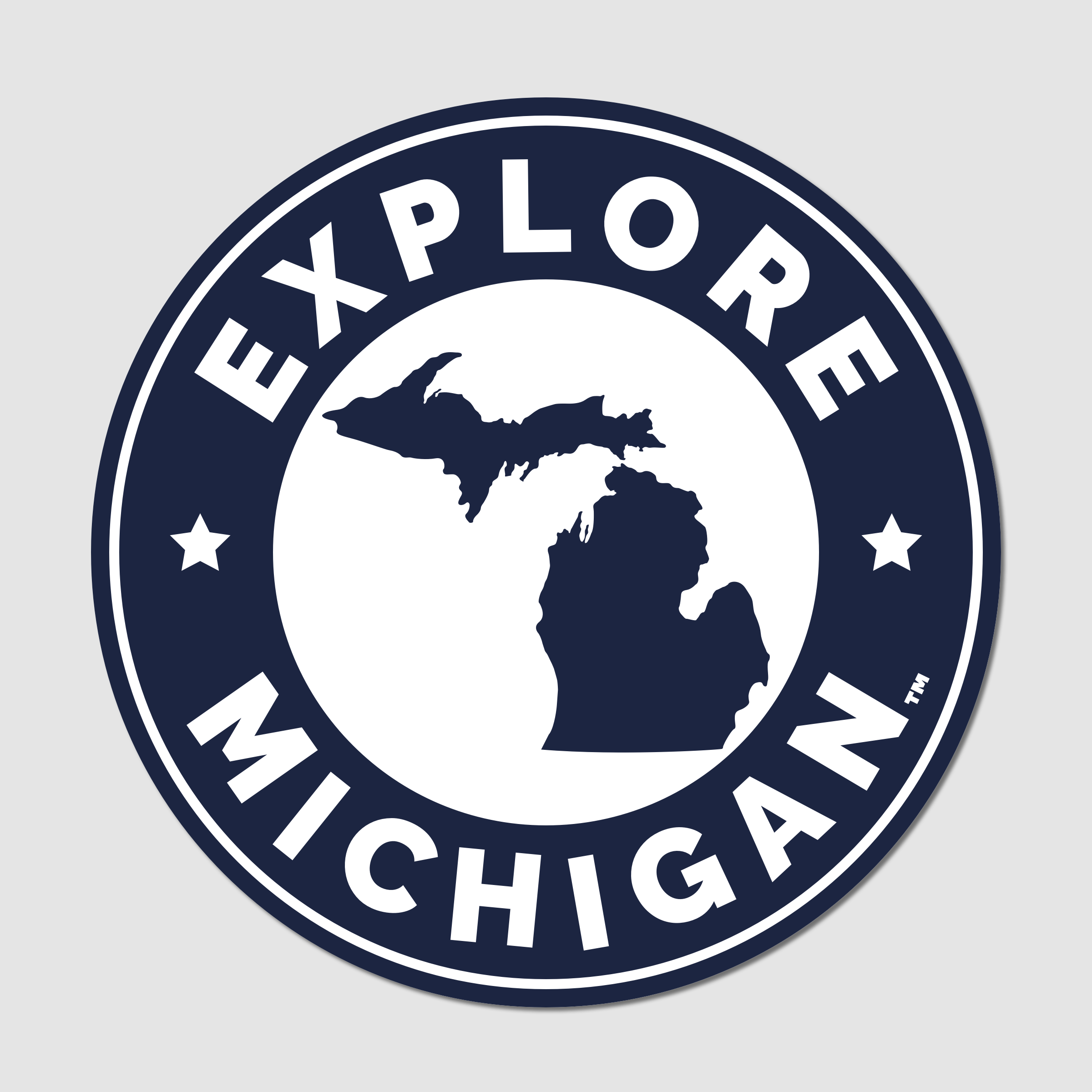 Explore Michigan Sticker